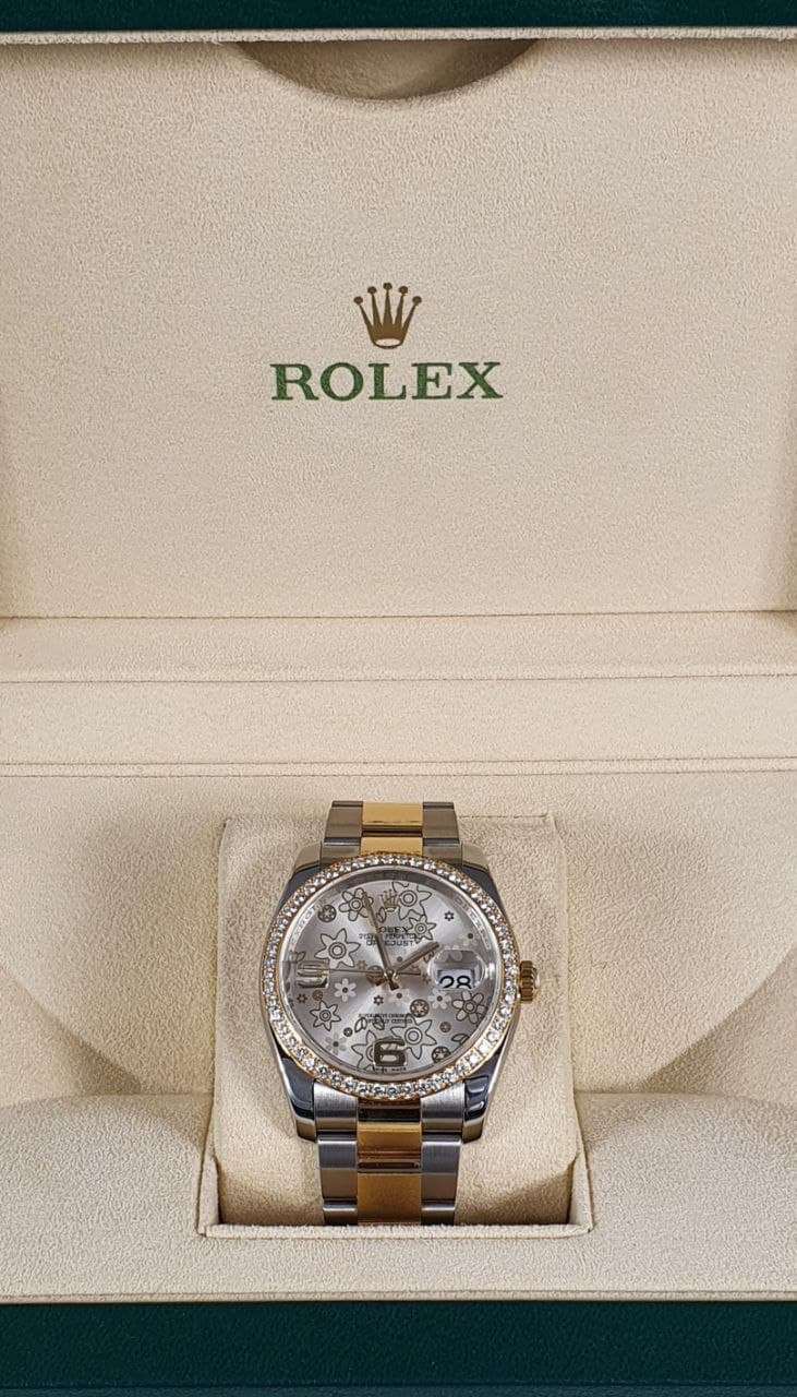 Часы Rolex Datejust 36mm Steel and Yellow Gold 116243