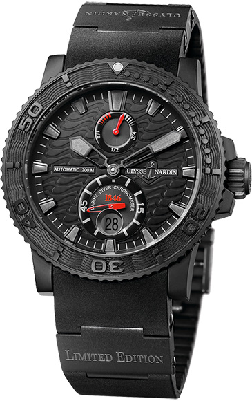 Ulysse Nardin Marine Maxi Diver Black Ocean Limited Edition 263 38 2802