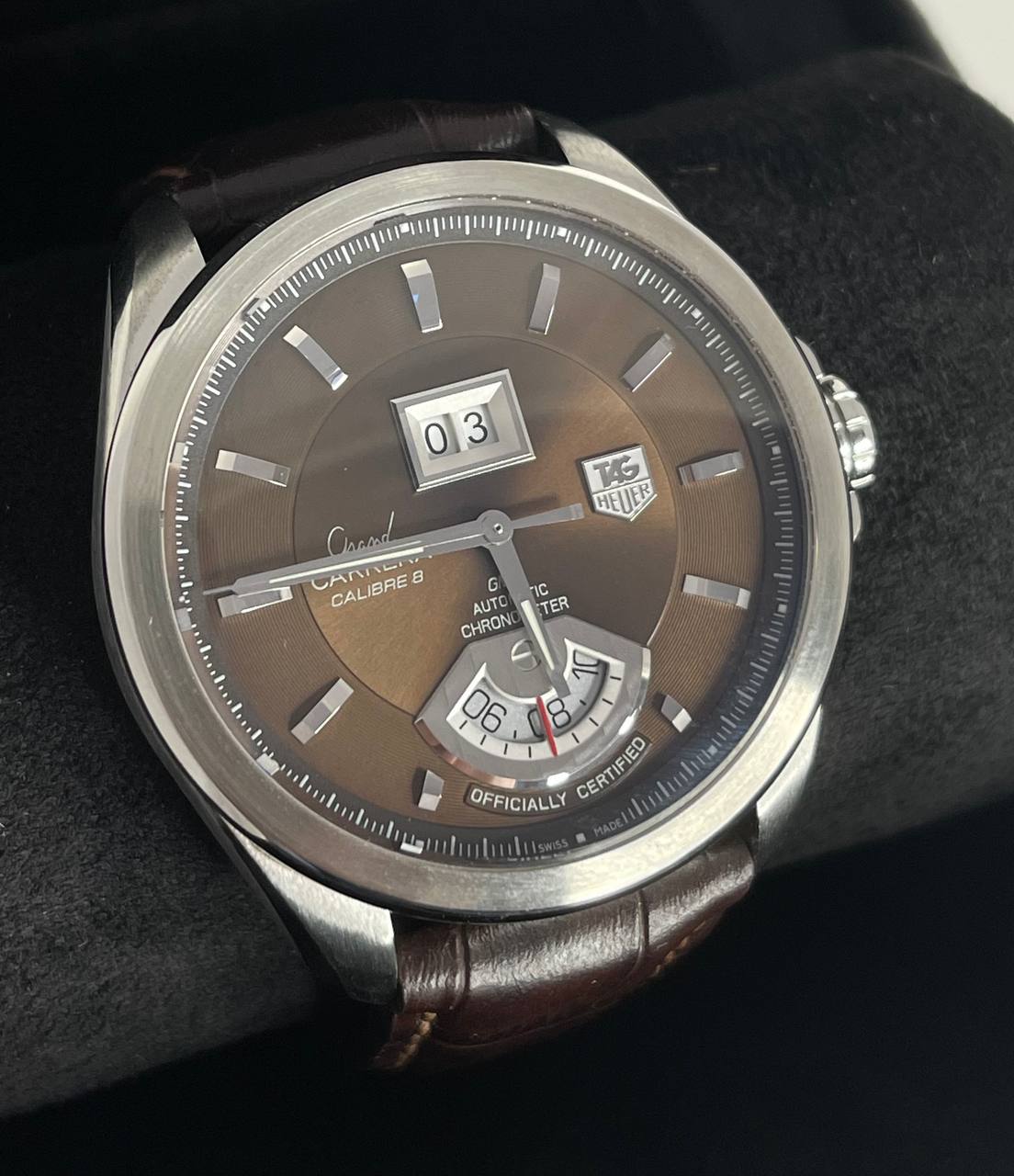 Часы Tag Heuer Calibre 8 RS Grand-Date GMT WAV5113.FC6231