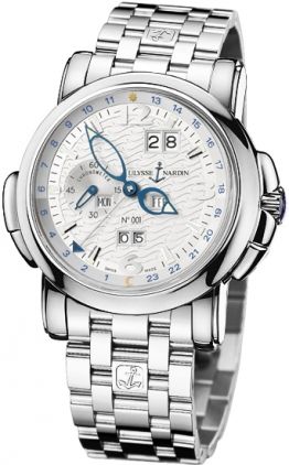 Часы Ulysse Nardin Dual Time Limited Edition GMT +/- Perpetual 42 MM 329-60