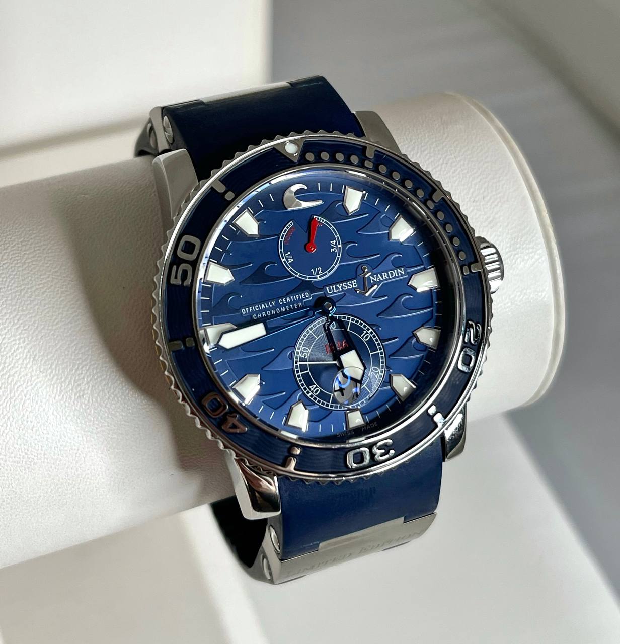 Часы Ulysse Nardin Marine Blue Surf Limited Edition 263-36LE-3