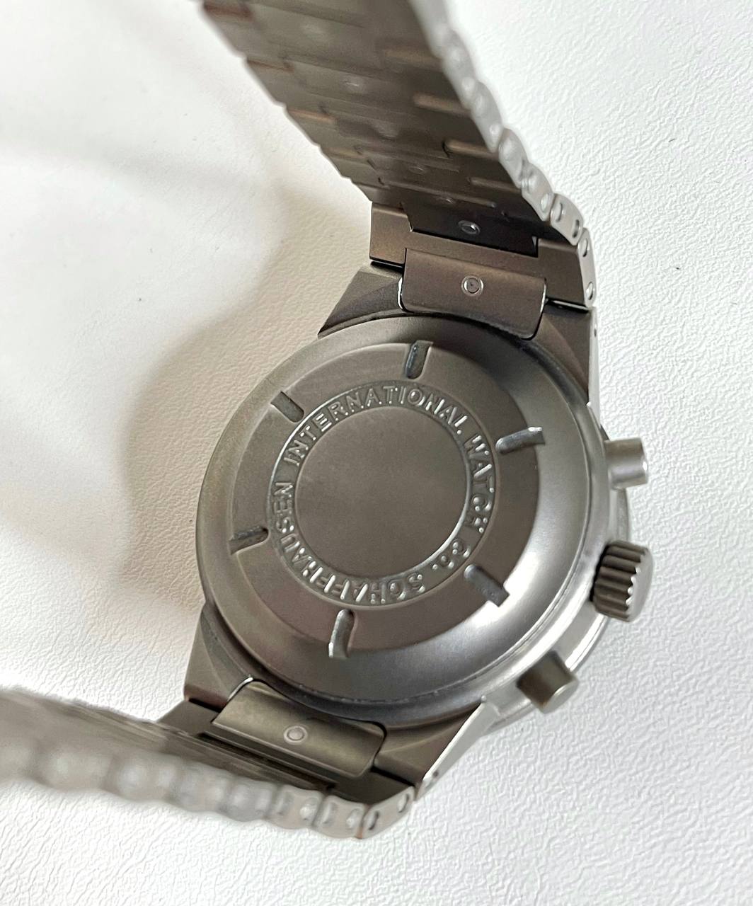 Часы IWC GST Chronograph Automatic Titanium 39 mm IW3707-03