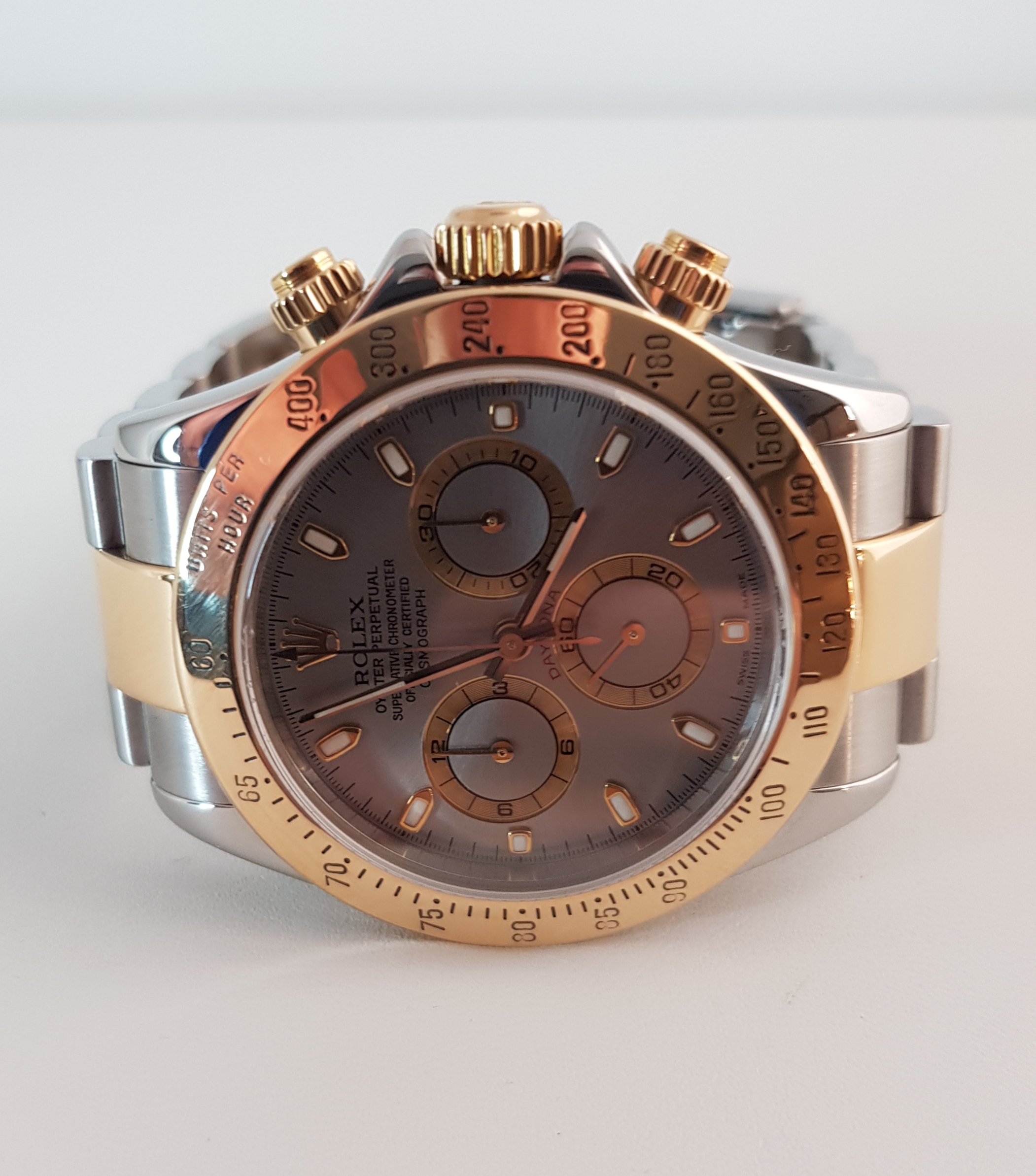 Часы Rolex Daytona Cosmograph Steel and Yellow Gold 116523