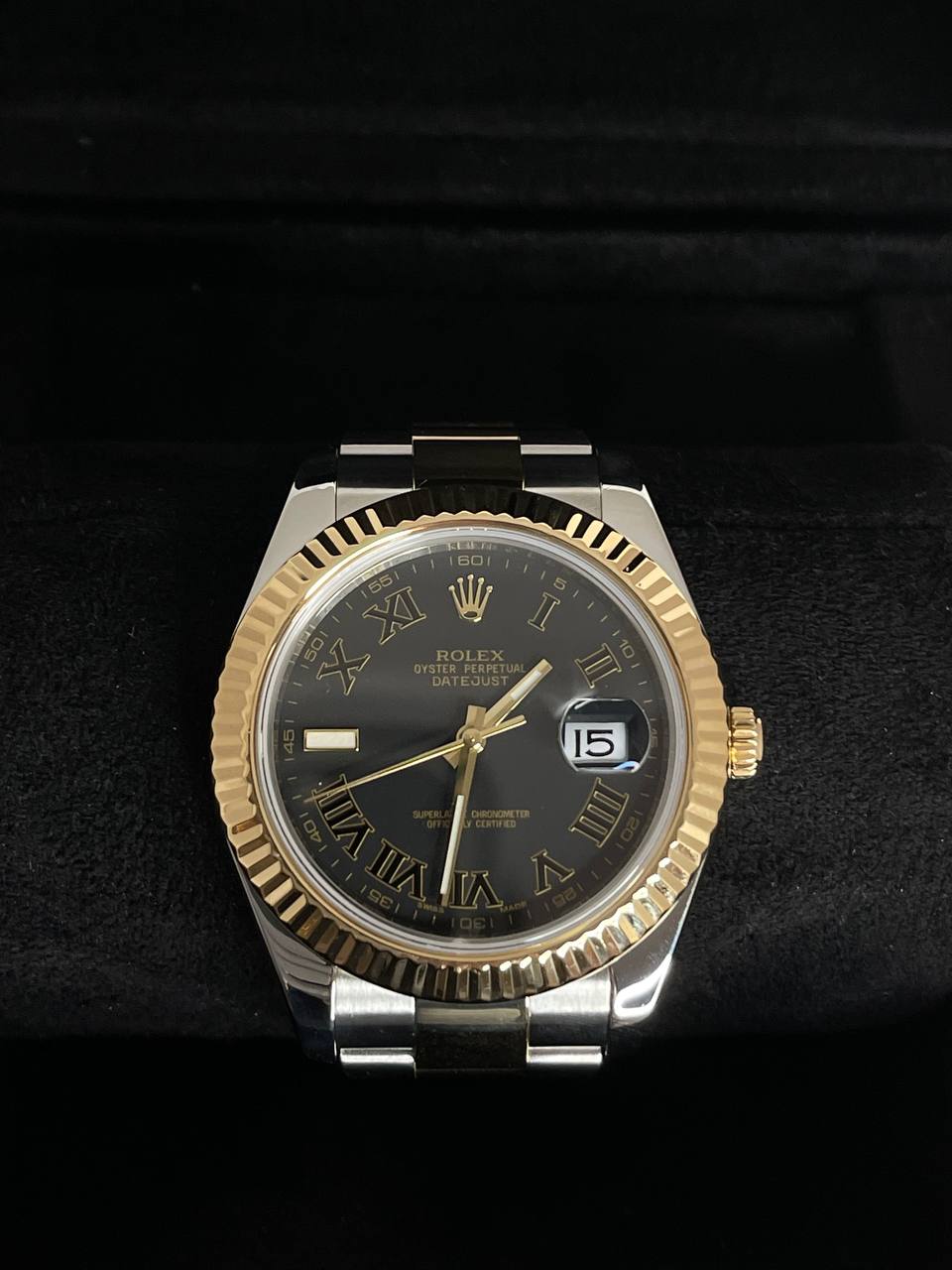 Часы Rolex Datejust II 41mm Steel and Yellow Gold 116333