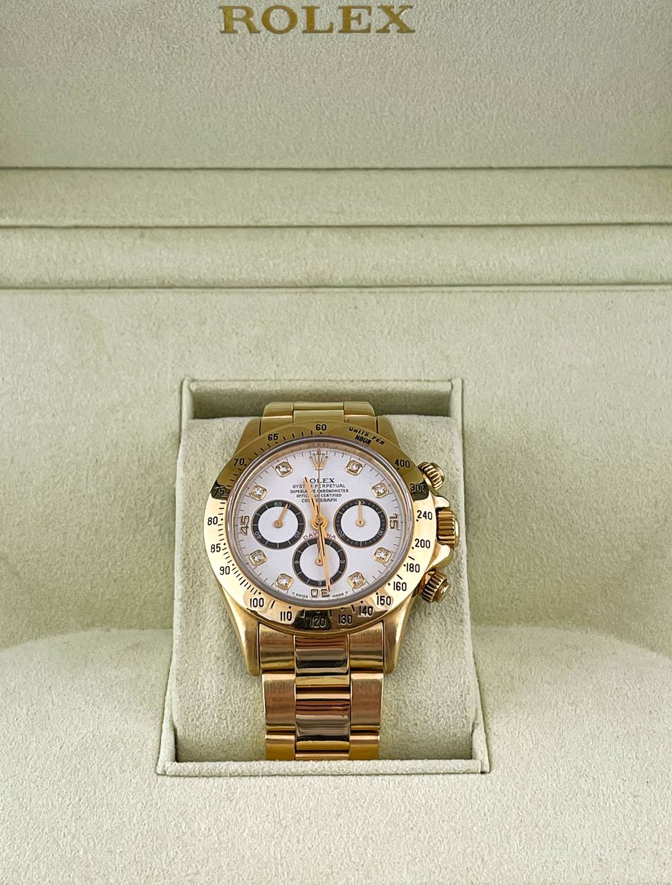 Часы Rolex Daytona Cosmograph Zenith Yellow Gold 40 mm 16528