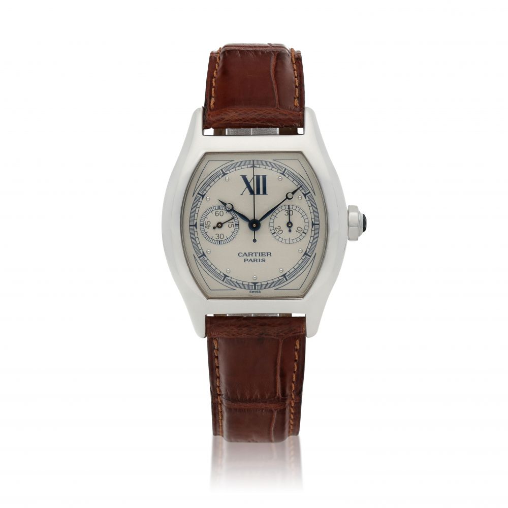 Часы Cartier Tortue Monopoussoir 2396B