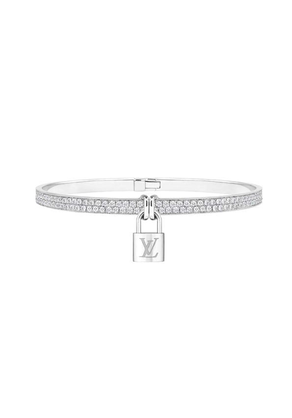 Браслет Louis Vuitton  Lockit White Gold Diamonds