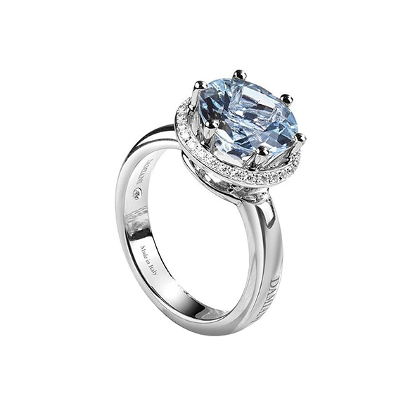 Кольцо с бриллиантом Damiani Minou Ring, Aquamarine, Diamonds 20072794