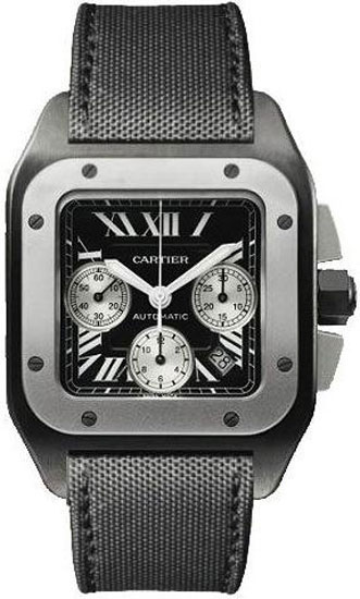 Часы Cartier SANTOS DE CARTIER 100 CHRONOGRAPH W2020005