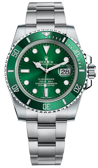 Часы Rolex Submariner date Hulk 40 мм 116610LV