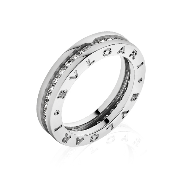 Кольцо с бриллиантом Bvlgari B.Zero 1 Diamond Ring