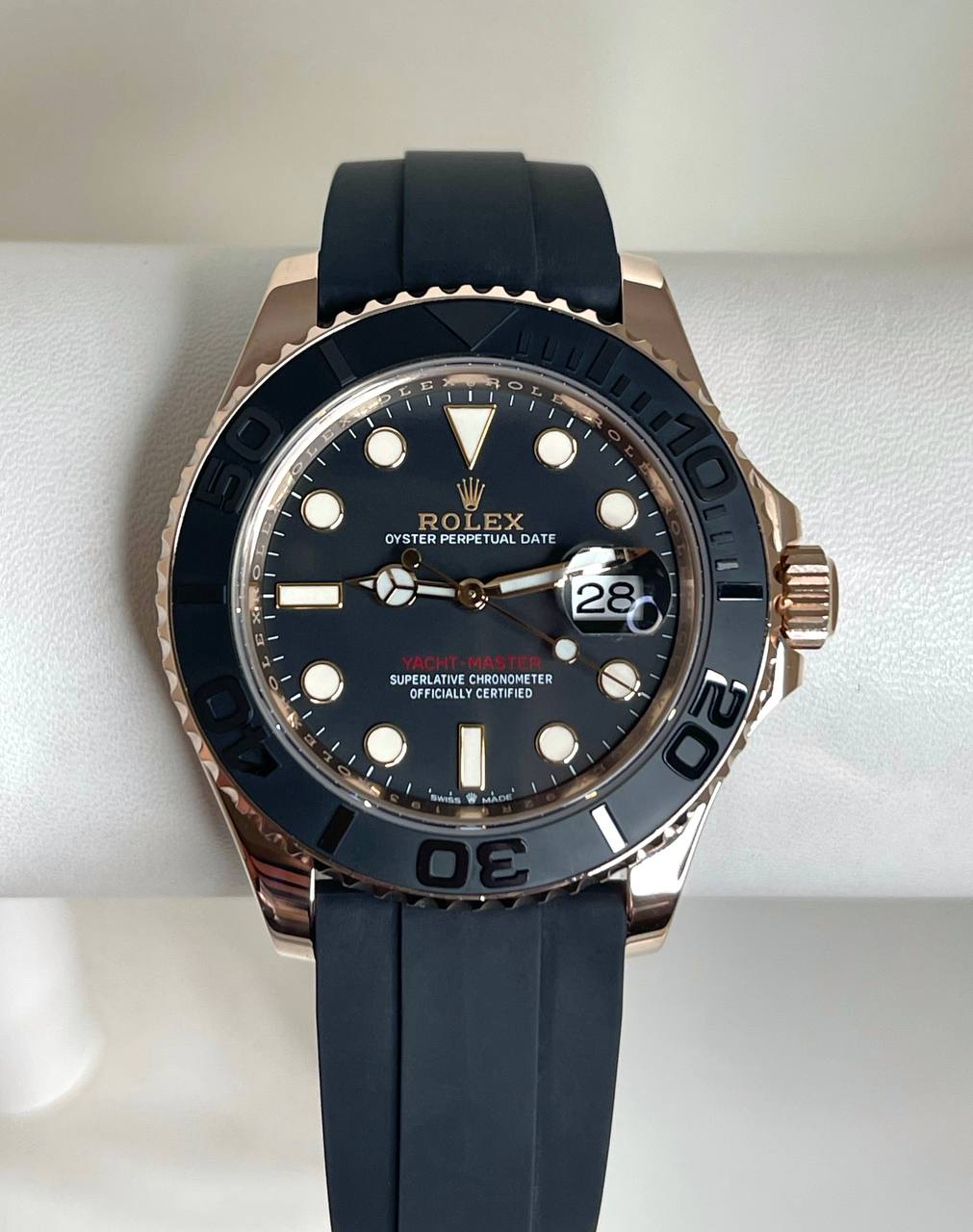 Часы Rolex Yacht-Master 40mm Everose Gold 126655-0002