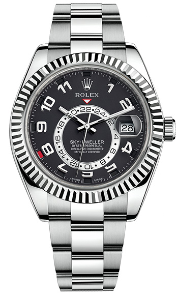 Часы Rolex Sky-Dweller 42mm White Gold 326939