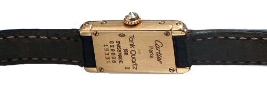 Часы Cartier Diamond "Tank Americaine" Strapwatch WB707931