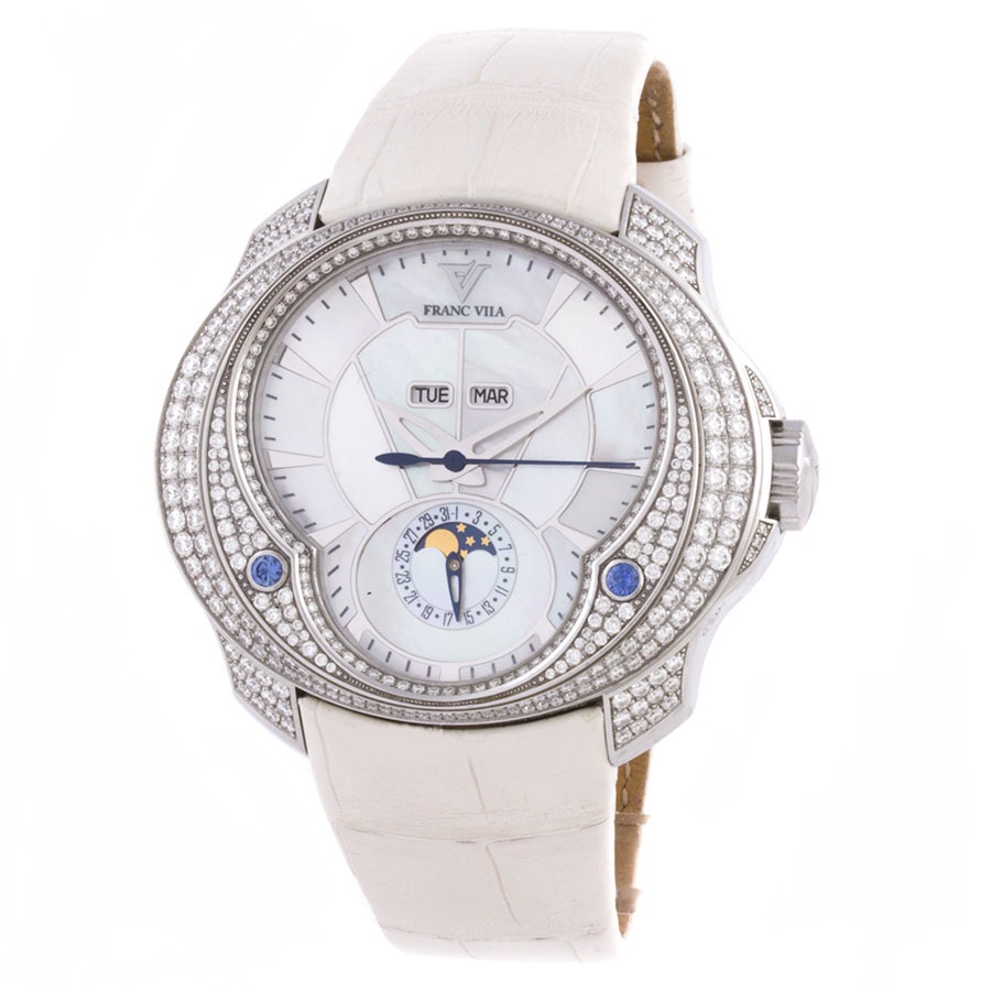 Часы Franc Vila Diamonds Mother Of Pearl Stainless steel Women's FVT71
