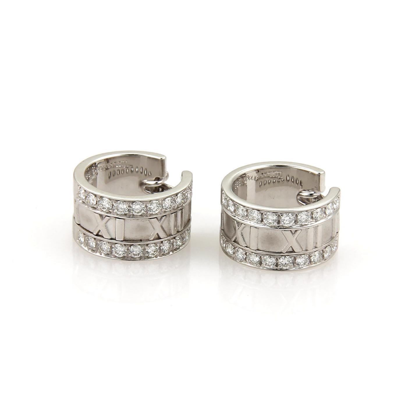 Серьги Tiffany & Co Atlas