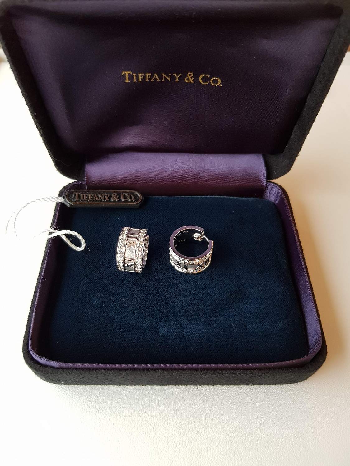 Серьги Tiffany & Co Atlas