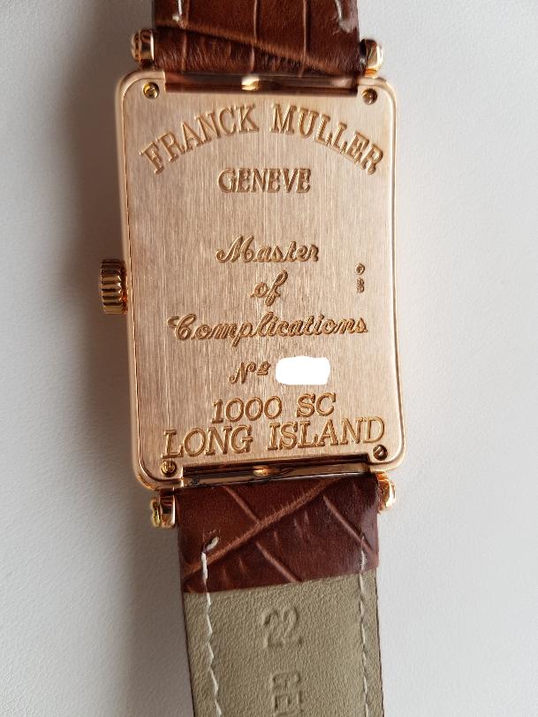 Franck muller long island 1000 sc shop