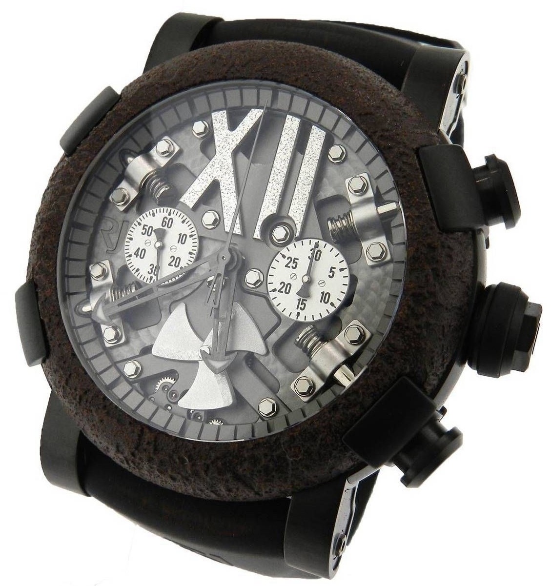 Часы Romain Jerome Steampunk Black Chrono  RJ.T.CH.SP.002.01