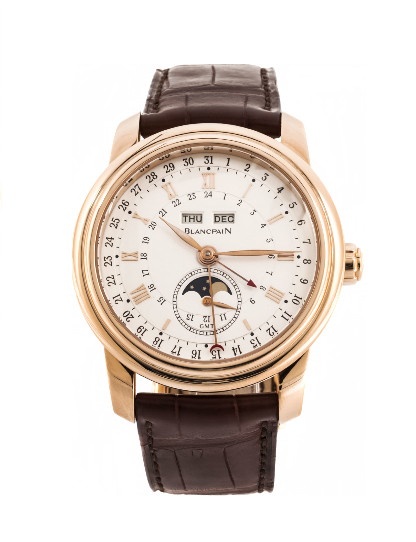 Часы Blancpain Le Brassus GMT Complete Calendar 4276-3642-55B