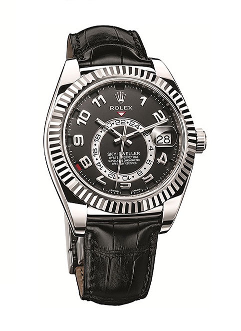 Часы Rolex Oyster Sky-Dweller 42mm White Gold 326139