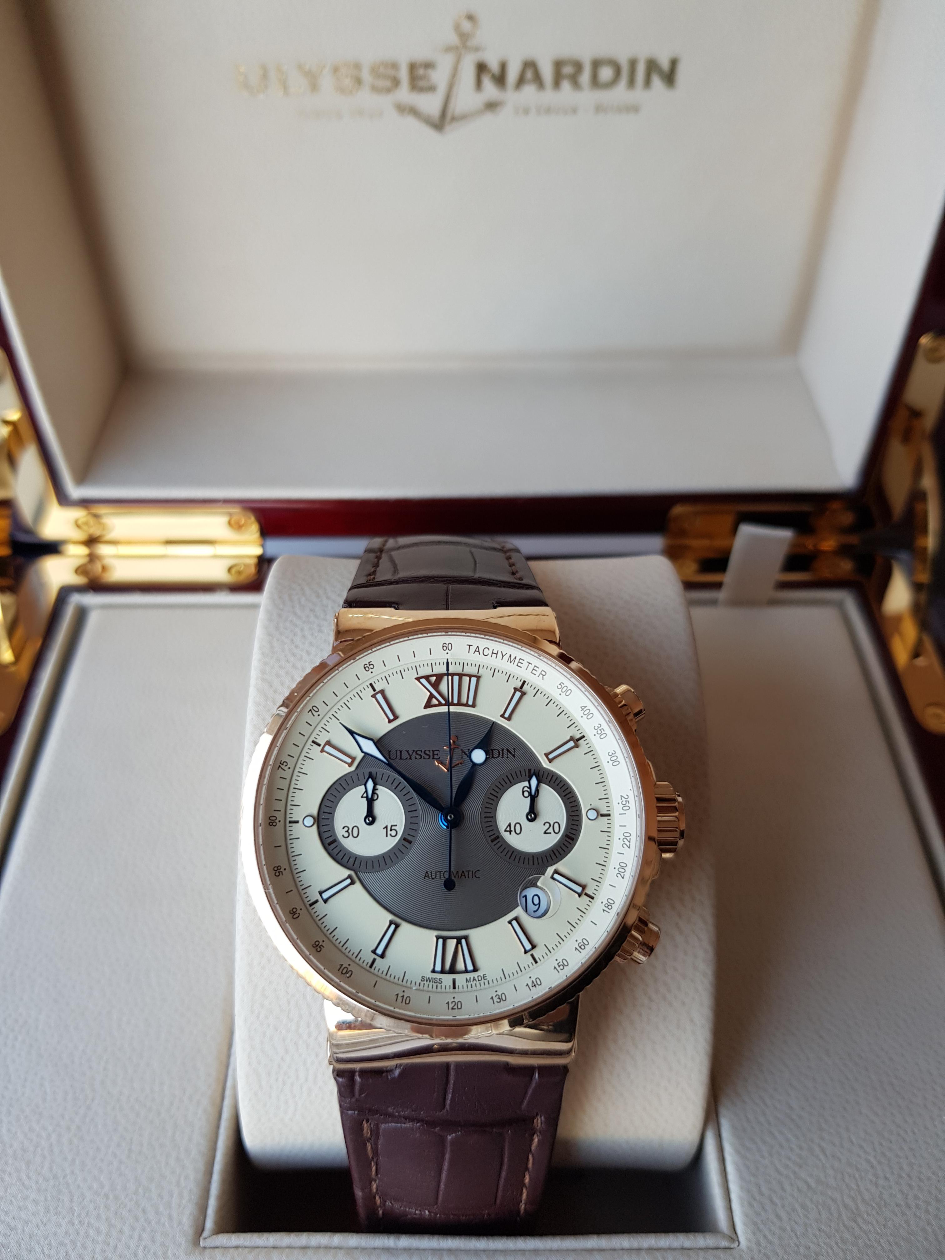 Часы Ulysse Nardin Marine Chronograph 356-66