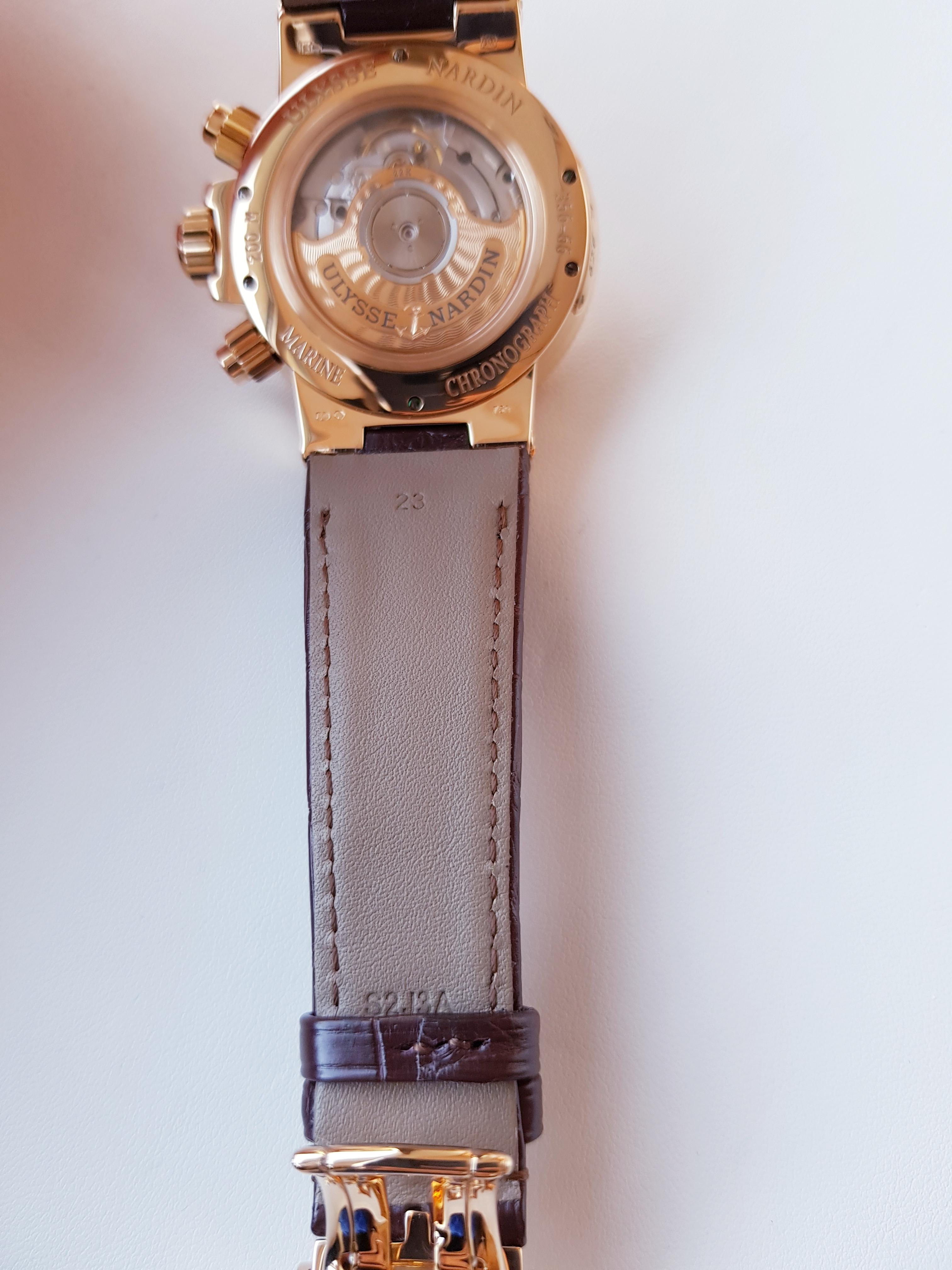 Часы Ulysse Nardin Marine Chronograph 356-66