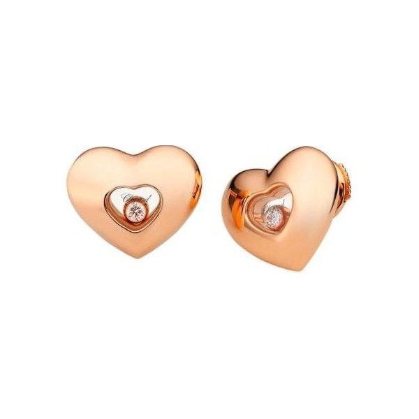 Серьги Chopard пусеты Happy Miss Diamonds 837417-5001
