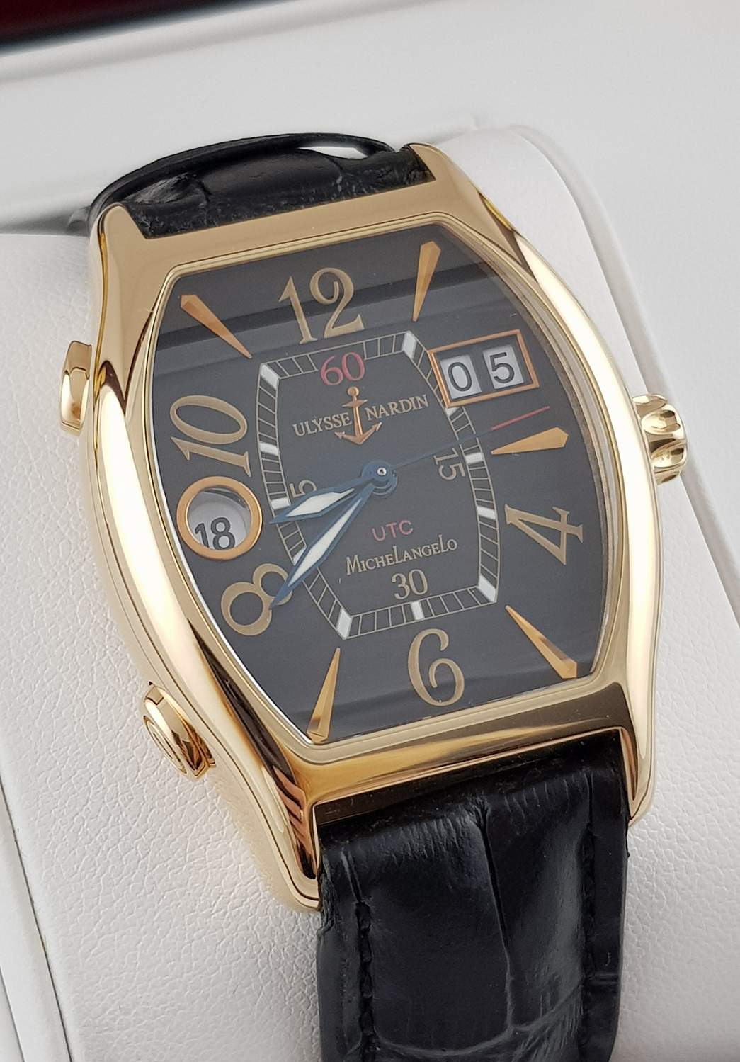 Часы Ulysse Nardin Michelangelo UTC Dual Time 226-68/52 (819) - купить в  Москве с выгодой, наличие и актуальная стоимость