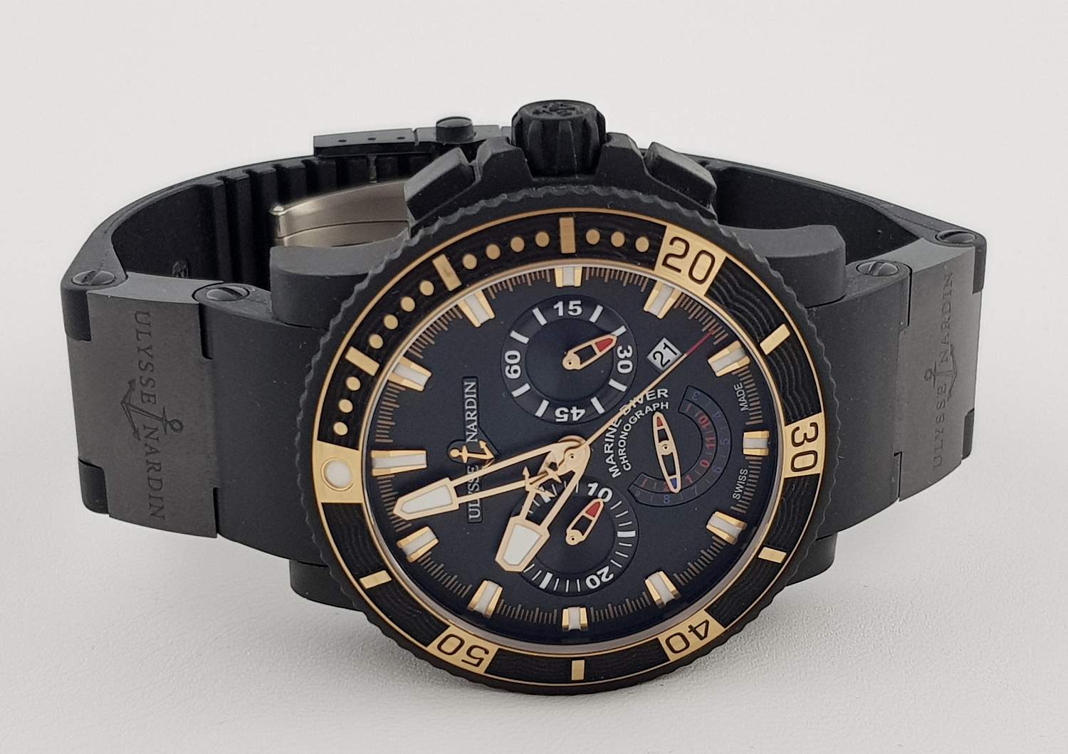 Часы Ulysse Nardin Black Sea Chronograph 353-90