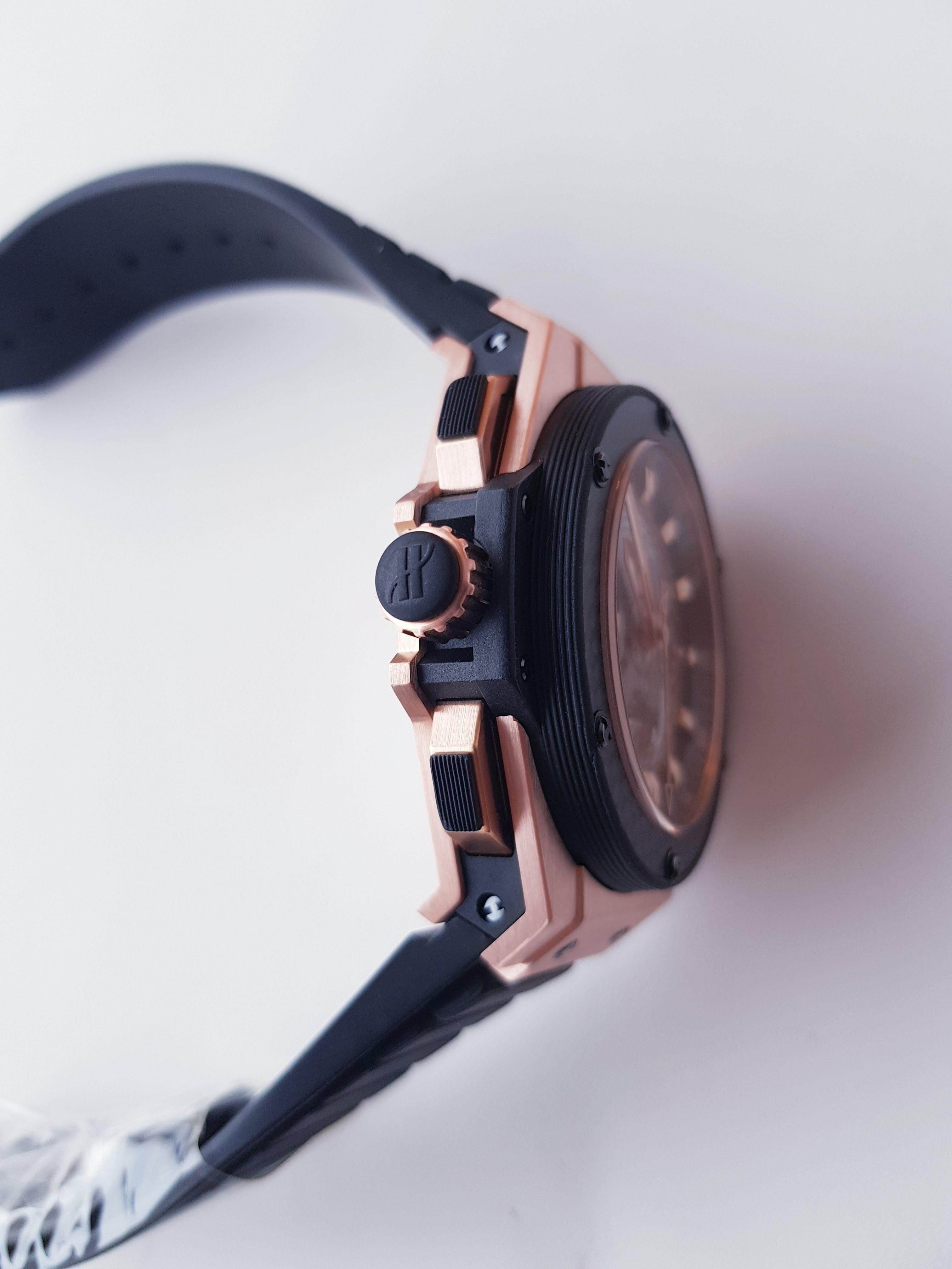 Hublot king power unico rose gold on sale