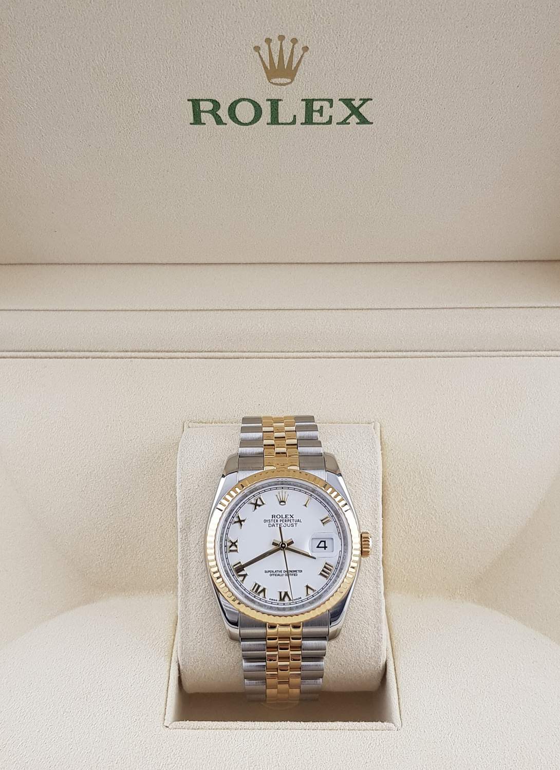 Часы Rolex Datejust II 36mm Steel and Yellow Gold 116233