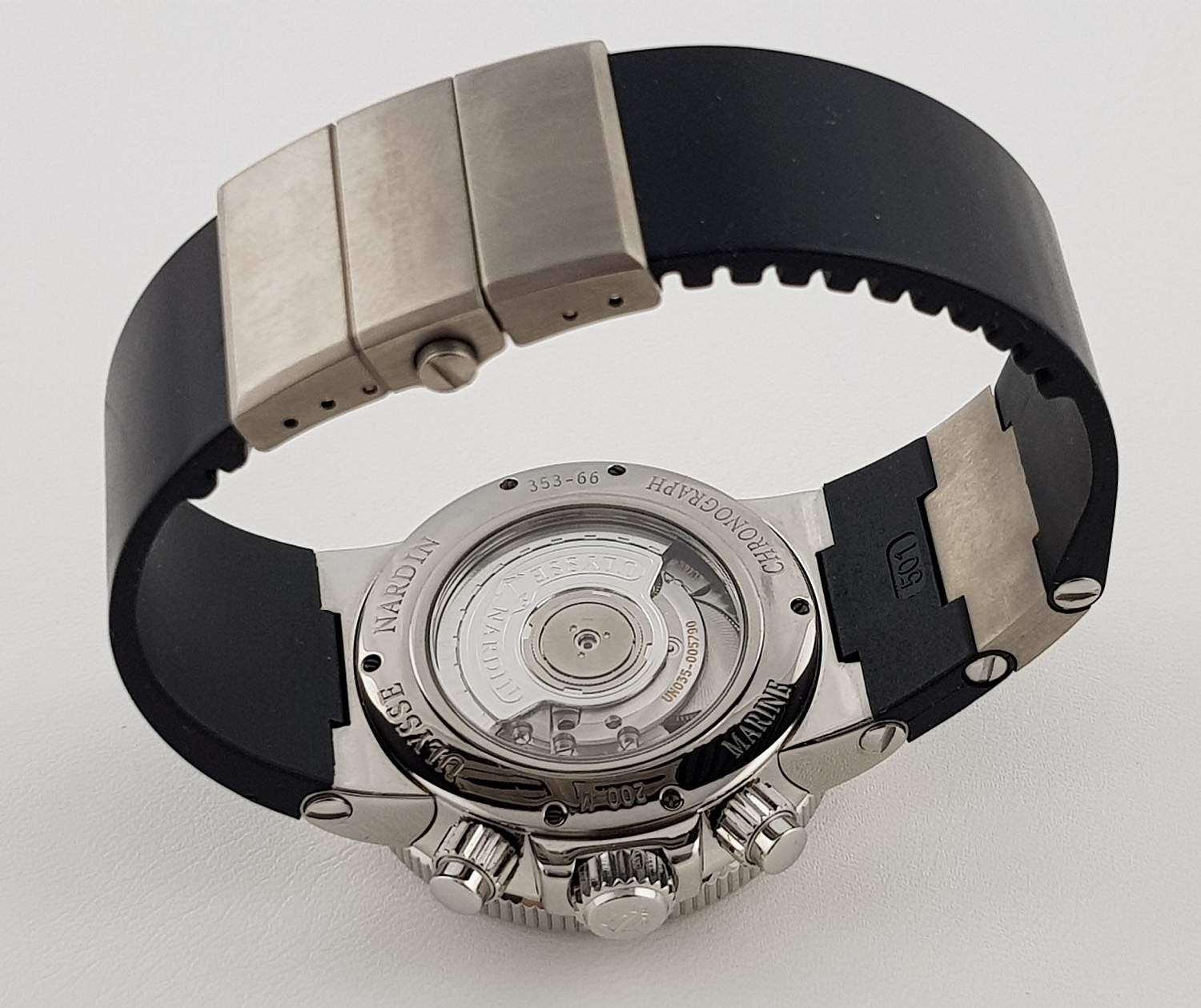 Часы Ulysse Nardin Marine Chronograph Maxi 353-66-3/314