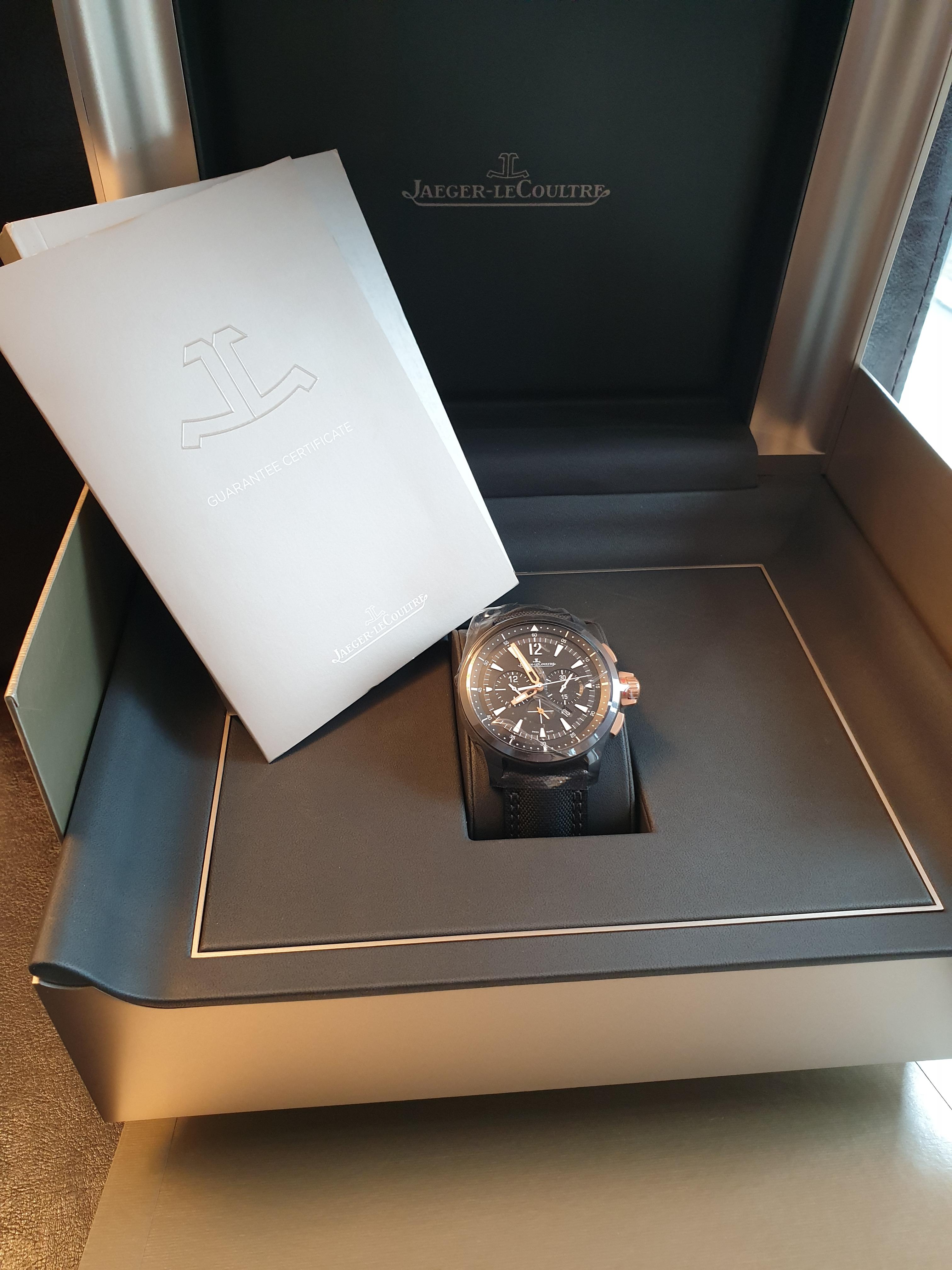 Jaeger LeCoultre Master Compressor Chronograph Ceramic 205L570 786