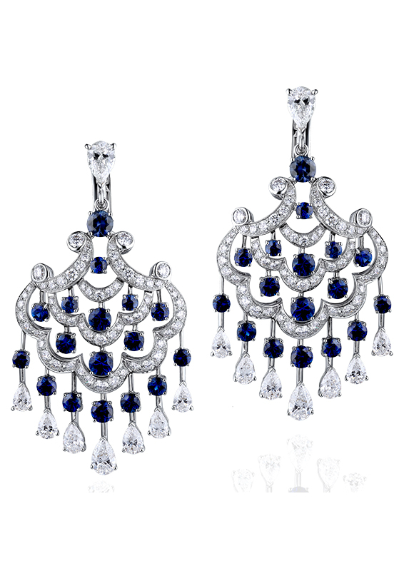 Серьги Graff Chandelier RGE867