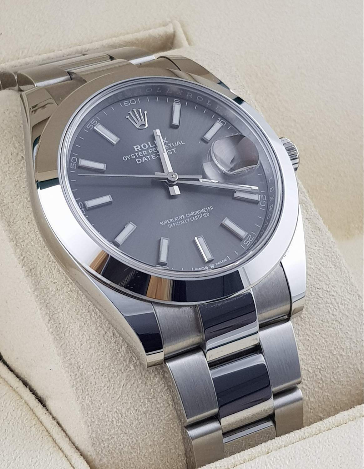 Часы Rolex Datejust II 41mm Silver 126300