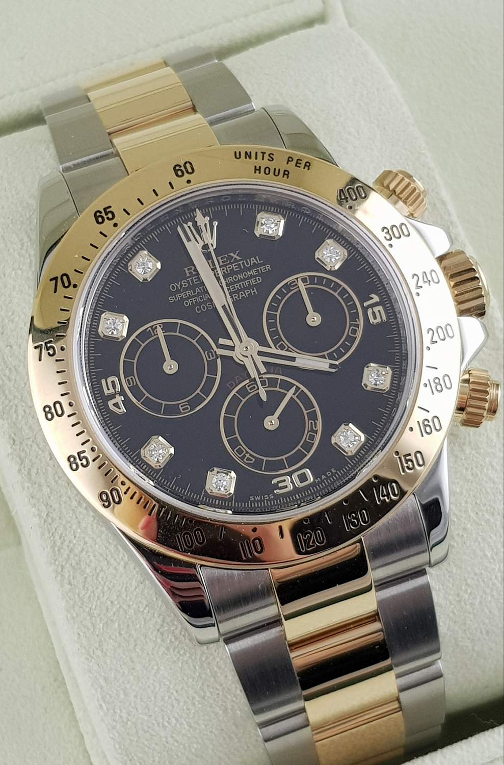 Часы Rolex Daytona Cosmograph 40mm Steel and Yellow Gold 116523