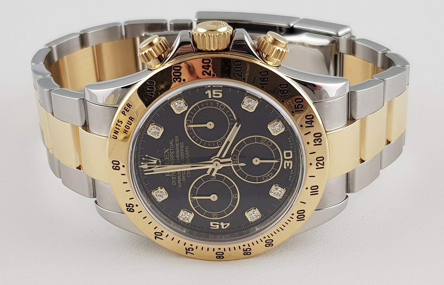 Часы Rolex Daytona Cosmograph 40mm Steel and Yellow Gold 116523