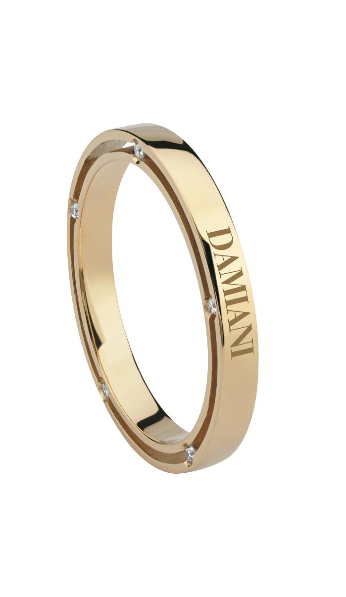 Кольцо с бриллиантом Damiani  co-designed by and Brad Pitt