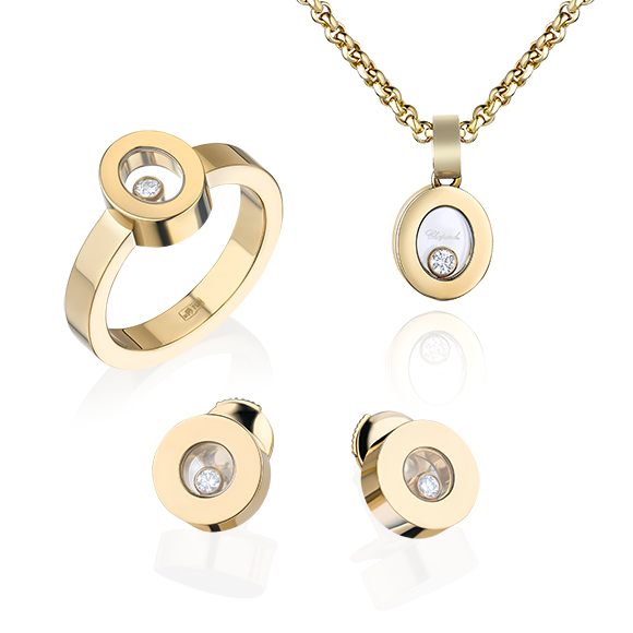 Комплект Chopard  Happy Diamonds