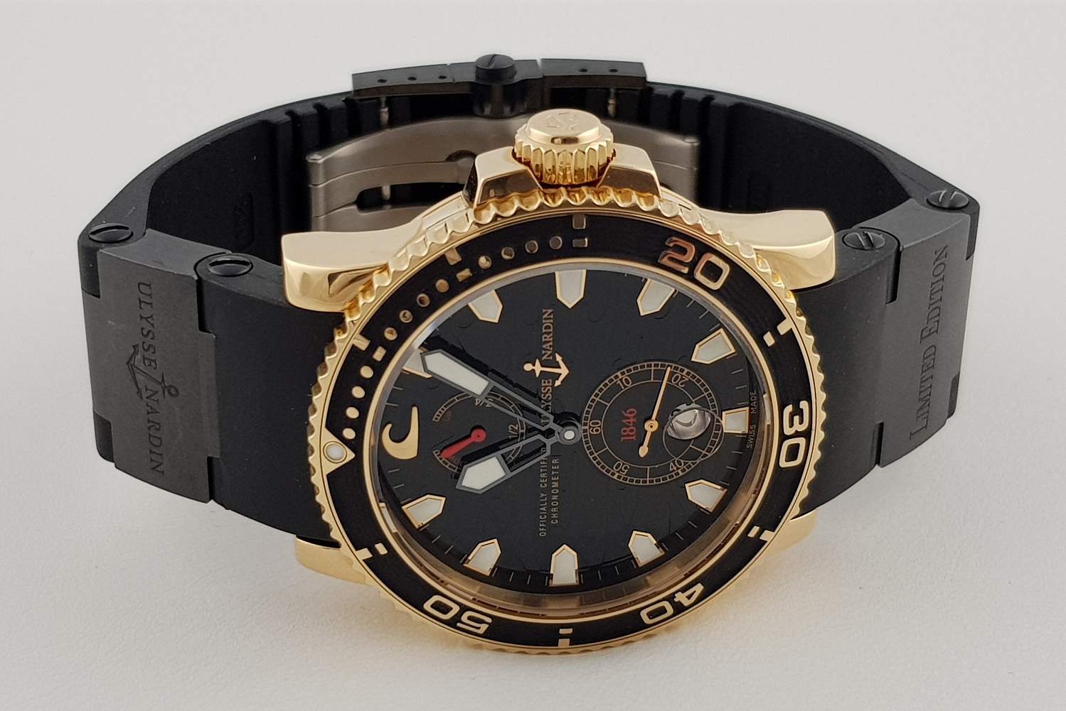 Часы Ulysse Nardin Marina Black surf limited edition 266-37