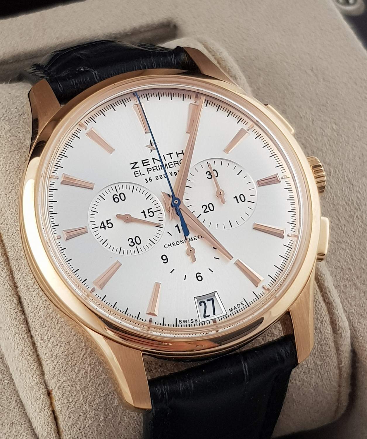 Часы Zenith Captain Chronograph 18.2111.400/01.С498
