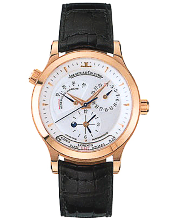 Jaeger lecoultre master geographic rose gold outlet