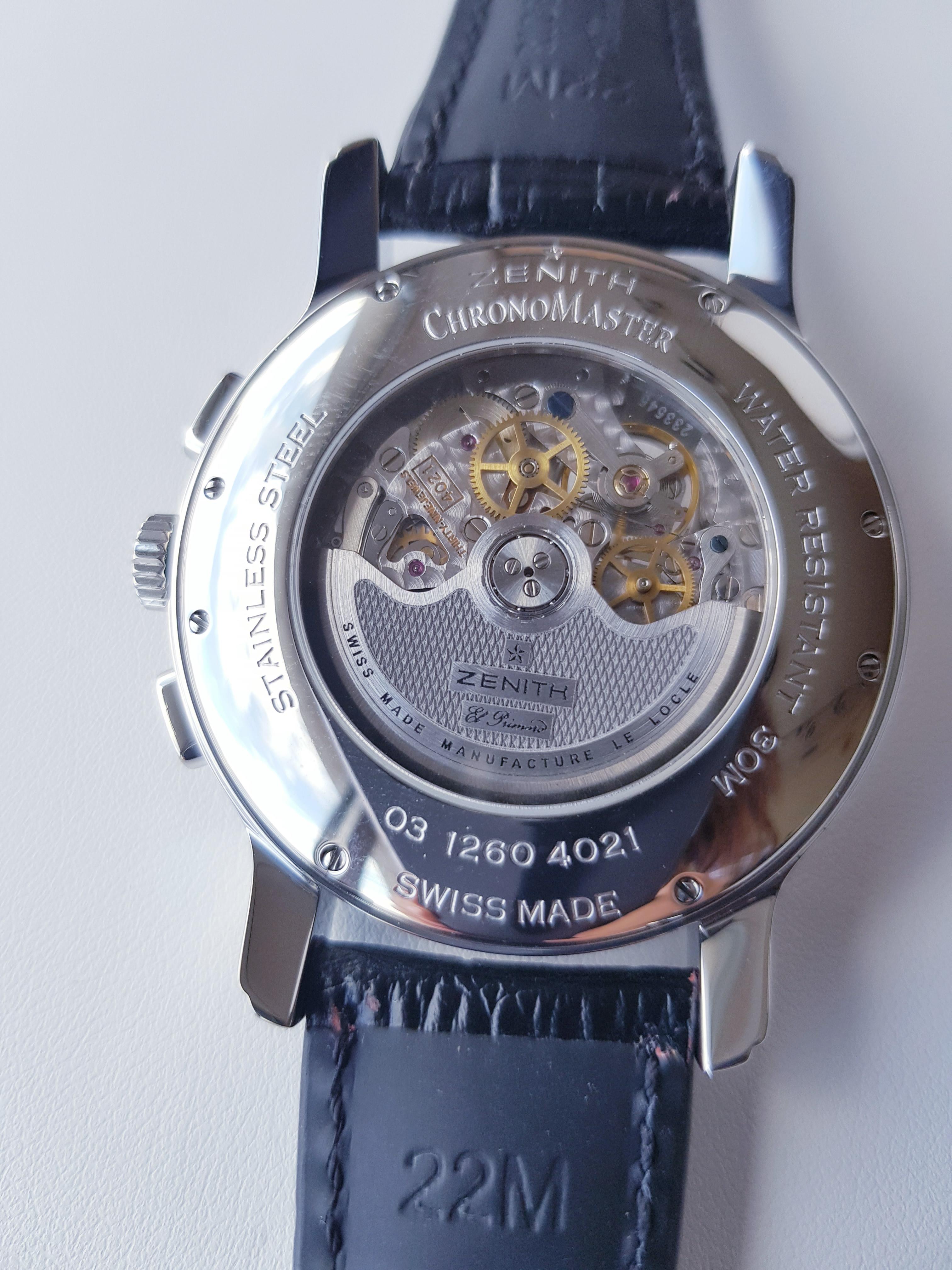 Часы Zenith Chronomaster Open T 03.1260.4021