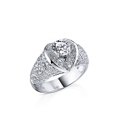 Кольцо с бриллиантом RalfDiamonds  1,04 G/VS2