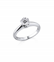 Кольцо с бриллиантом RalfDiamonds  0,75ct I/VS1