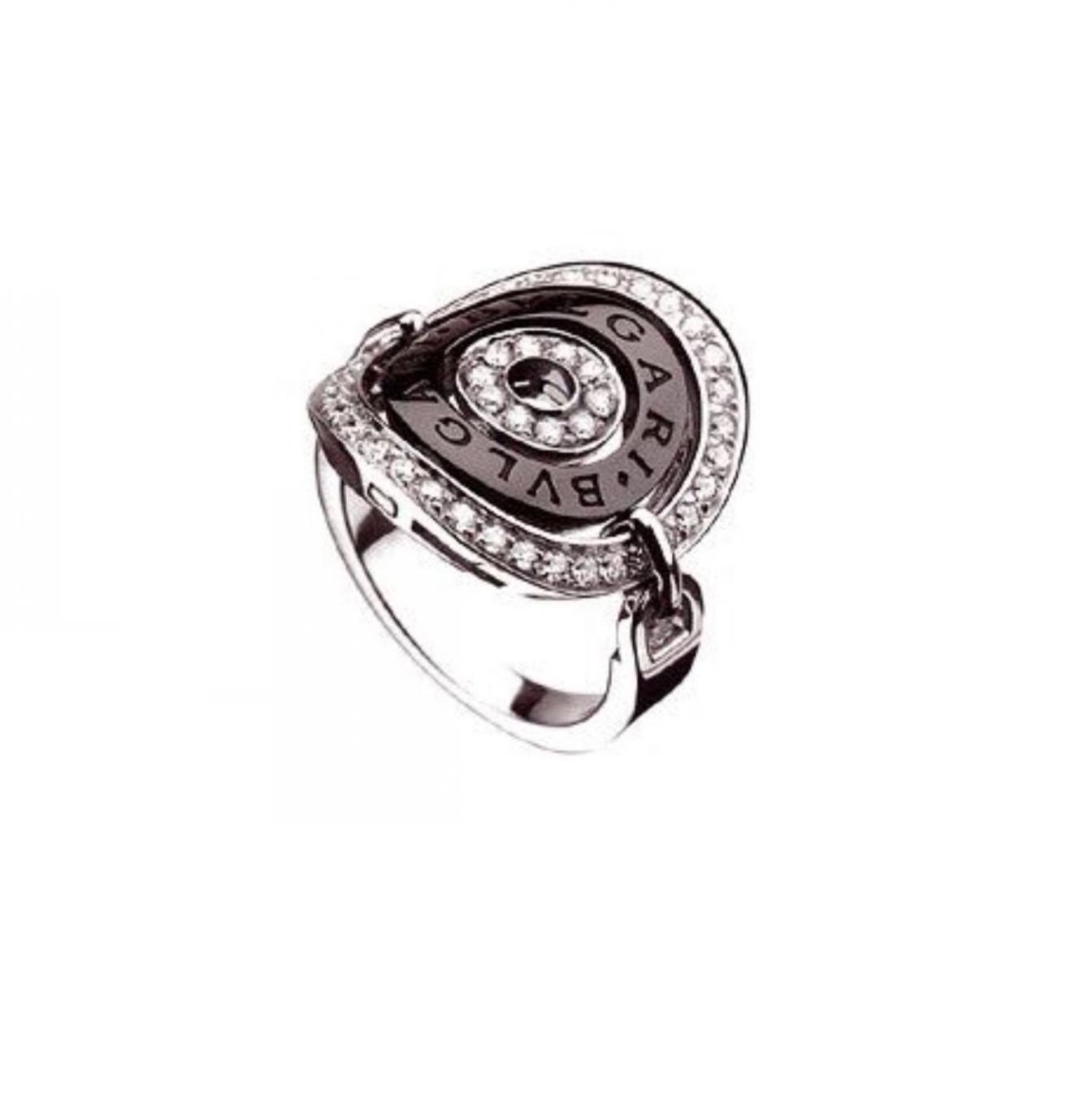 Кольцо с бриллиантом Bvlgari  Astrale