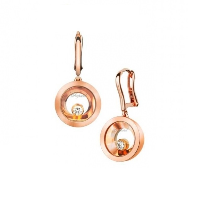 Серьги Chopard  Anello Happy Diamonds 837771-5001
