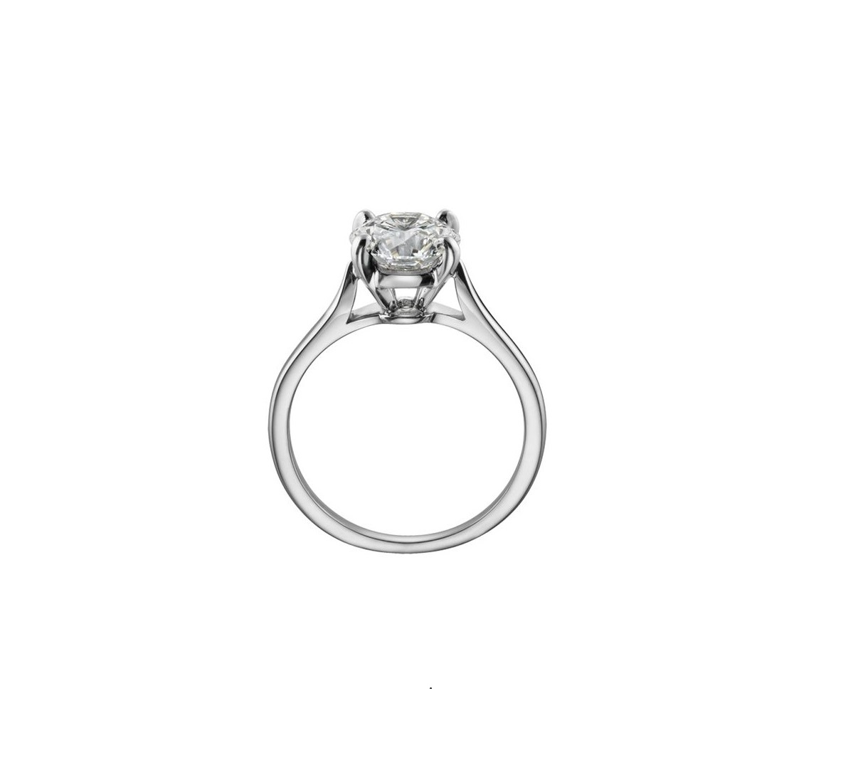 Кольцо с бриллиантом No Name  с бр. 1,11ct E/VVS2