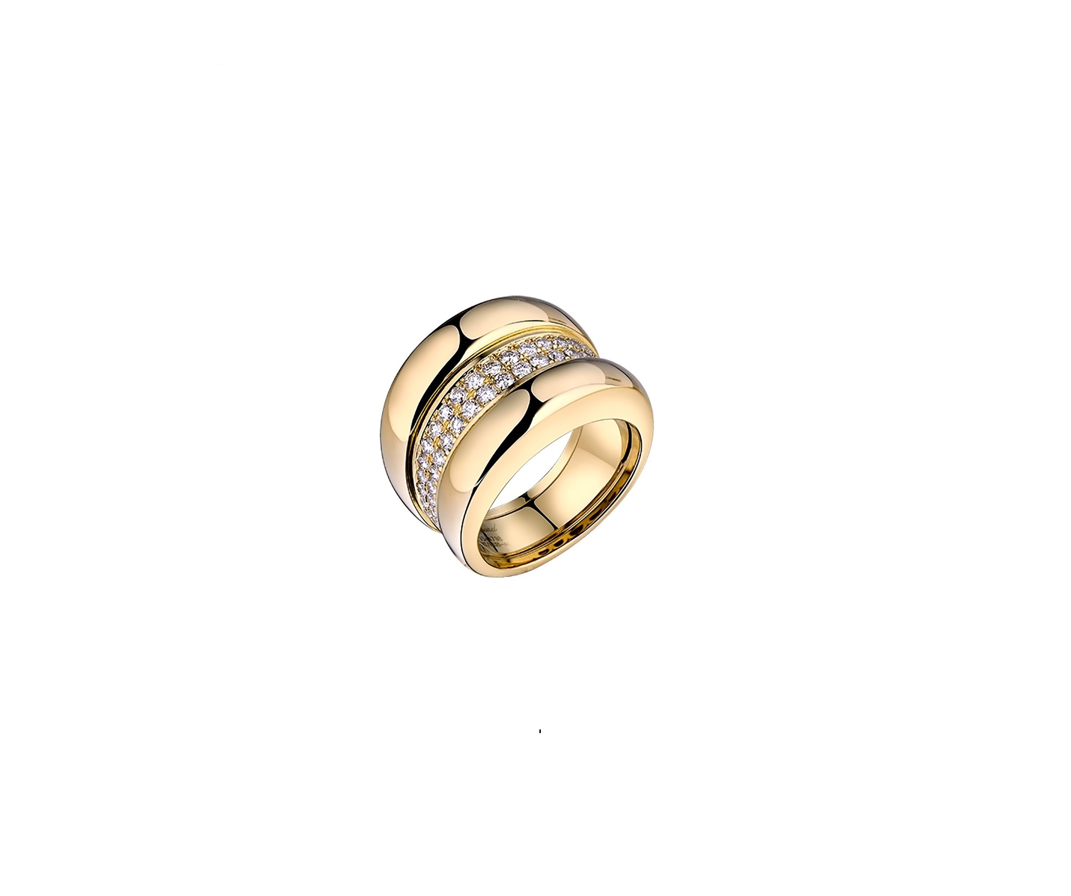Кольцо с бриллиантом Chopard  La Strada